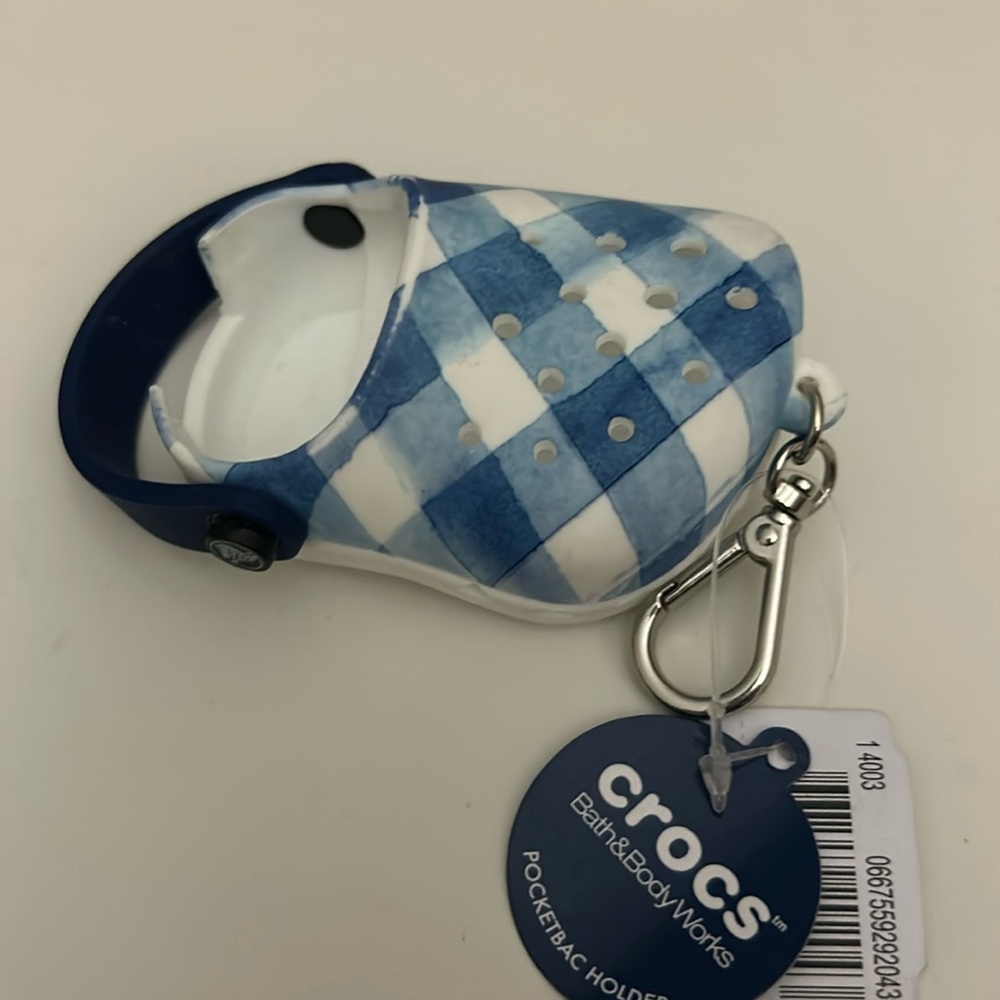 Brand new bath and body works crocs pocketbac holder